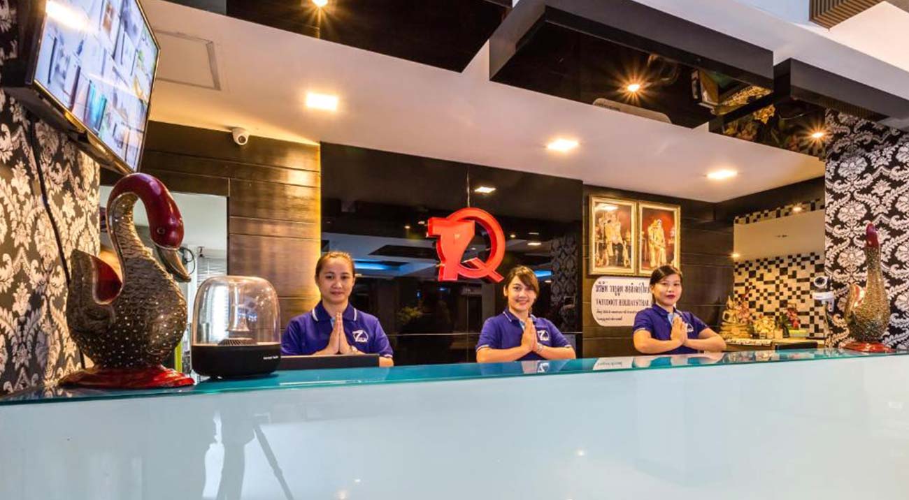 24-Hour Front Desk at 7Q Patong Beach Hotel in Phuket